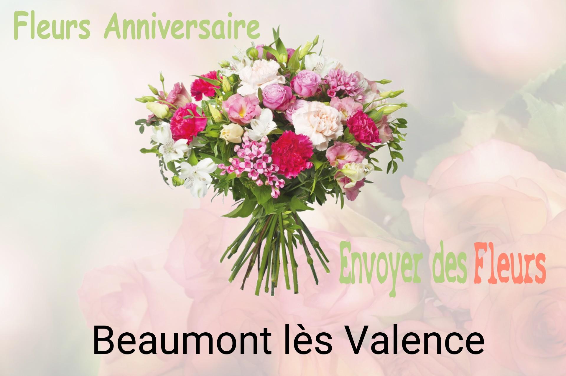 Bouquet de fleurs d’anniversaire livré à Beaumont-lès-Valence